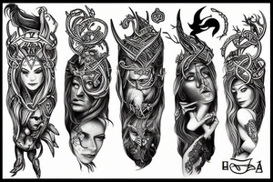 norse mythology tattoo idea