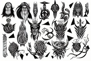 norse mythology tattoo idea