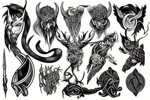 norse mythology tattoo idea