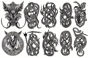 norse mythology tattoo idea