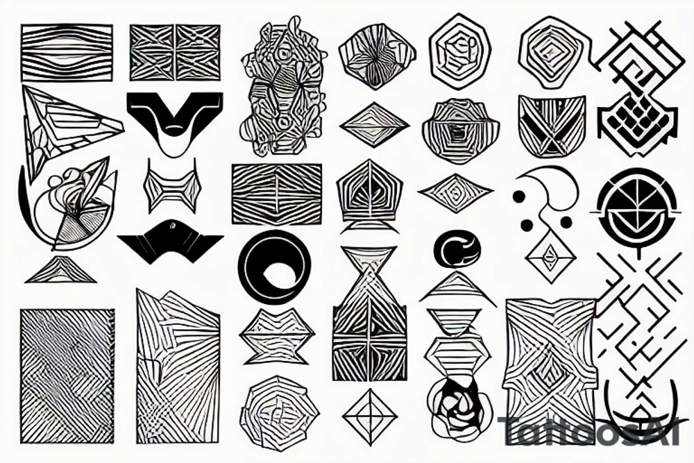 Line tattoo idea