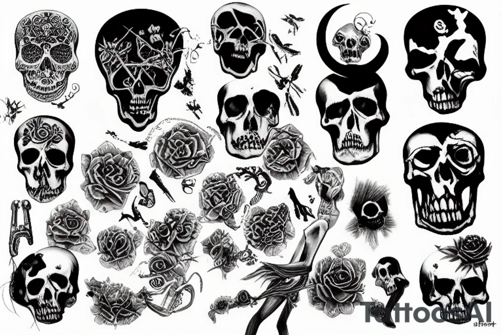Death is inevitable, suffering is optional 
Death is the ultimate freedom tattoo idea