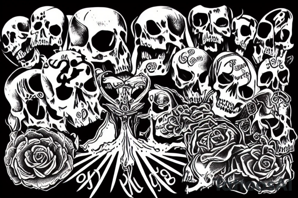 Death is inevitable, suffering is optional 
Death is the ultimate freedom tattoo idea