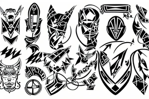 Pace lead leader leadership vanguard pacesetter tattoo idea