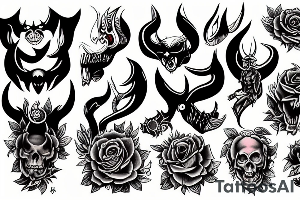 Devil 1972 tattoo idea