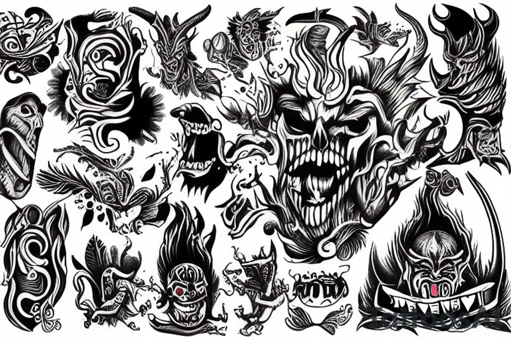 Devil 1972 tattoo idea