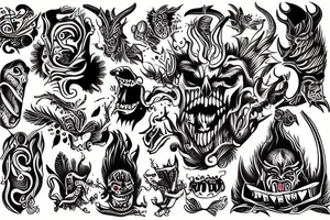 Devil 1972 tattoo idea