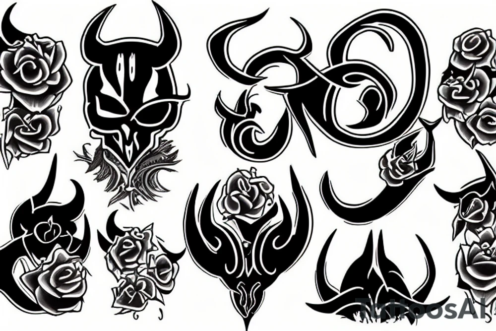 Devils cancer tattoo idea