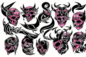 Devils cancer tattoo idea