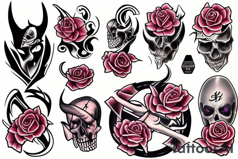 Devils cancer tattoo idea