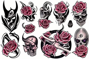 Devils cancer tattoo idea