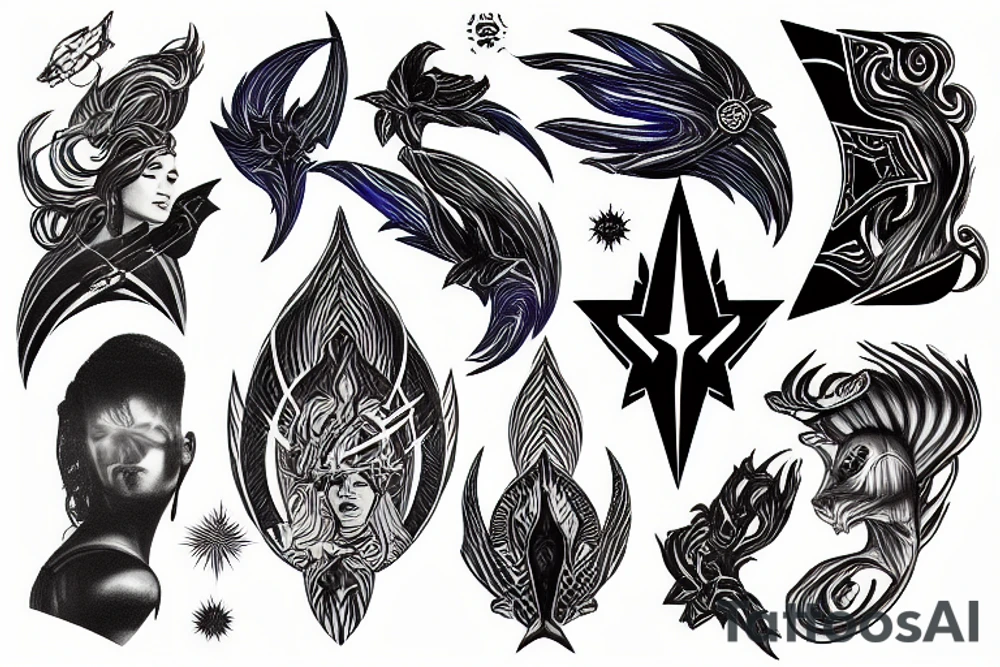 Trishula Star Trek Discovery tattoo idea