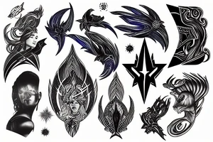Trishula Star Trek Discovery tattoo idea