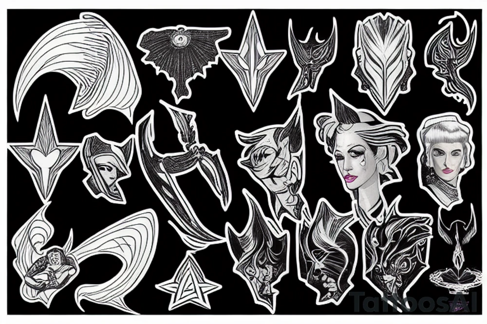 Trishula Star Trek Discovery tattoo idea