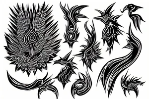 Trishula tattoo idea