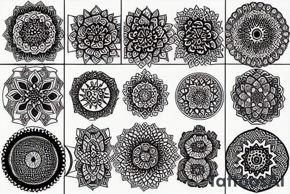 Mandala tattoo idea