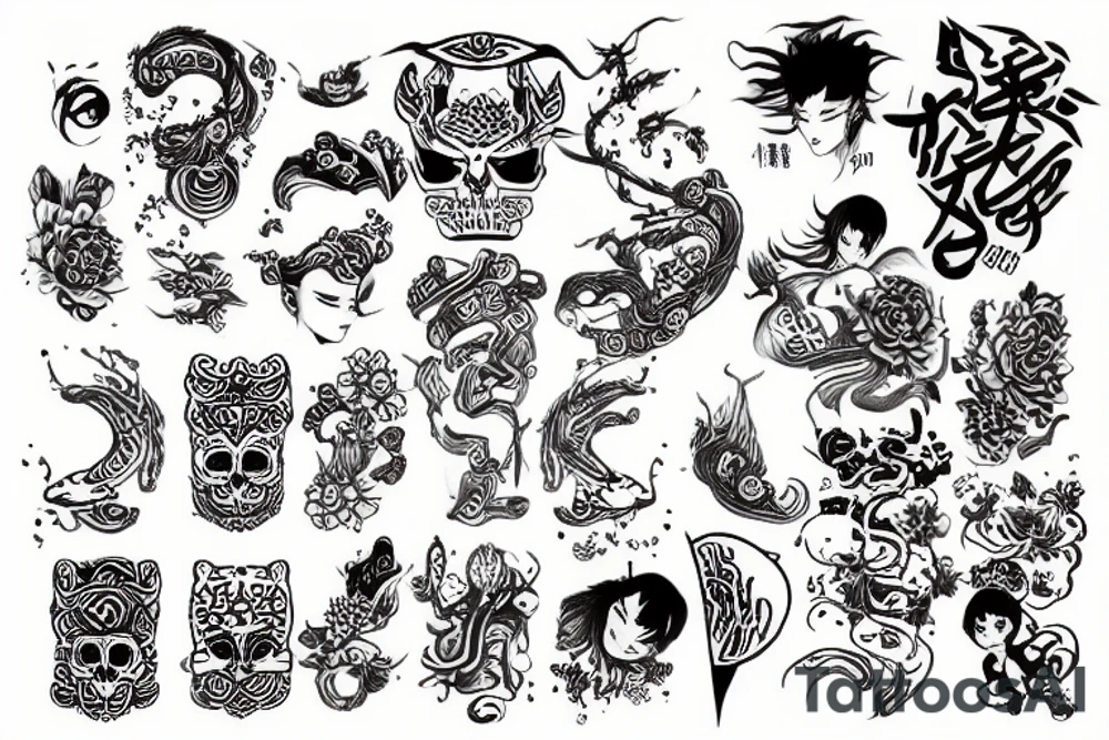 布尔向量 tattoo idea