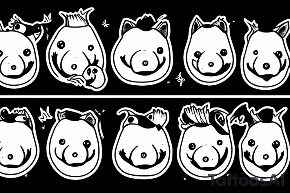 Capybara tattoo idea
