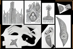 Growing up in a big city with awesome architecture. Think bigger. Family values. Spiritual awakening. tattoo idea