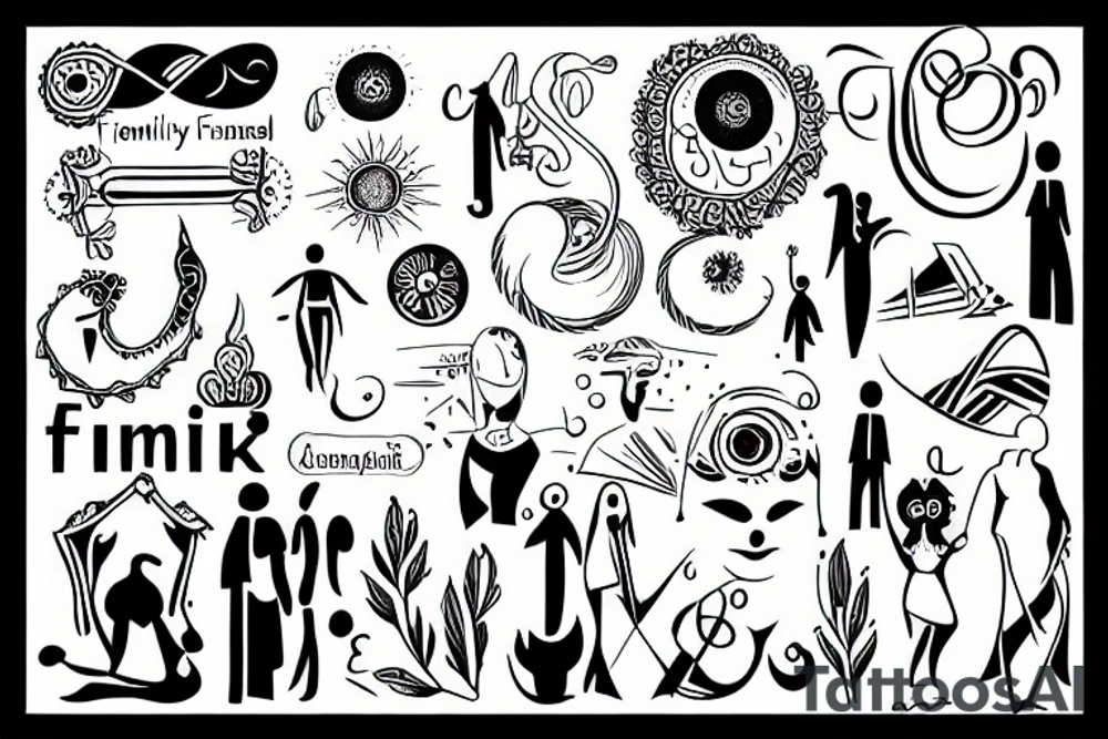 Think bigger. Business and creativity.
Family values. Spiritual awakening. tattoo idea