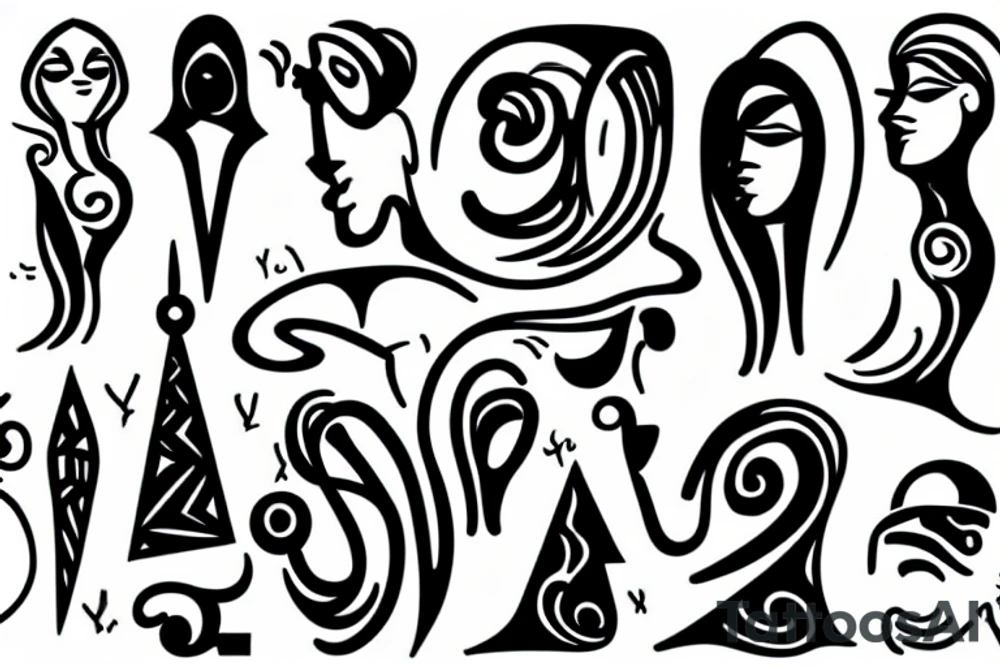 Think bigger. Business and creativity.
Family values. Spiritual awakening. tattoo idea