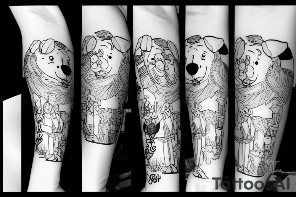 Winnie the Pooh tattoo idea