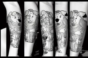 Winnie the Pooh tattoo idea
