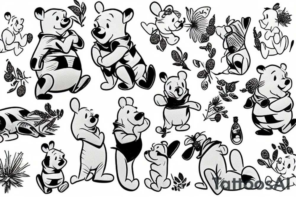 Winnie the Pooh tattoo idea