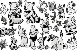 Winnie the Pooh tattoo idea
