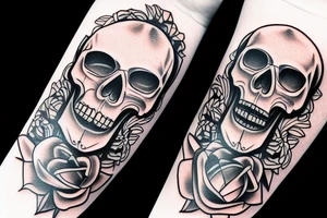 skull tattoo idea