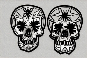 skull tattoo idea