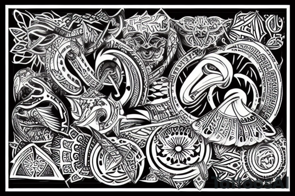 tribal tattoo tattoo idea