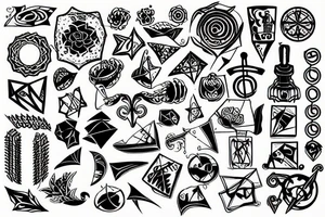 Math unique tattoo idea