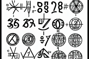 Math connected with P number tattoo idea