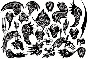 murder tattoo idea
