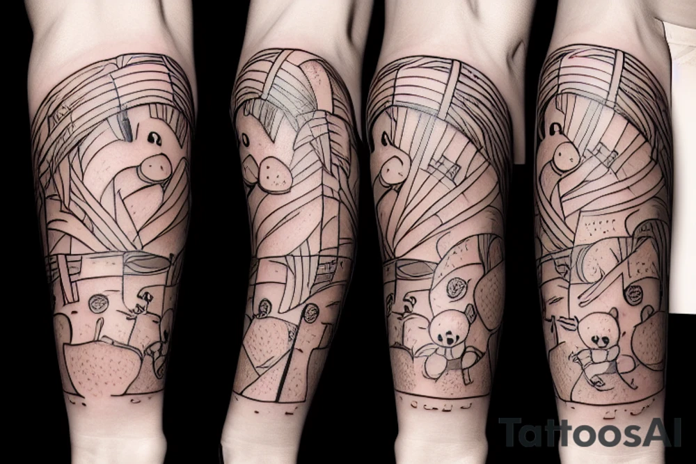 vinni the Pooh tattoo idea