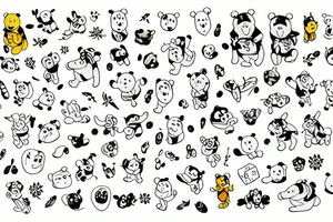 vinni the Pooh tattoo idea
