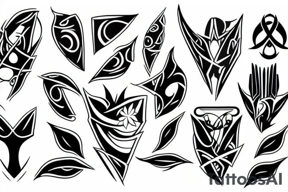 Blade tattoo idea