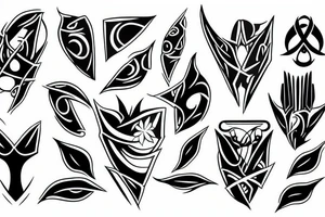 Blade tattoo idea
