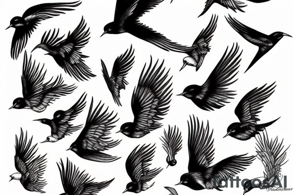 Swallow tattoo idea