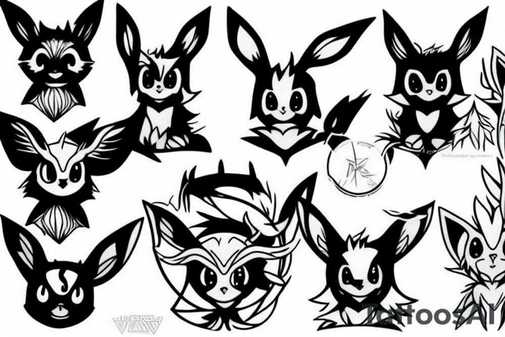 eevee tattoo idea