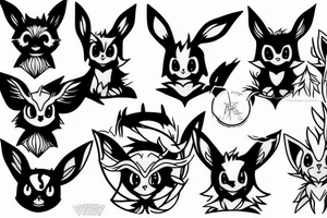 eevee tattoo idea
