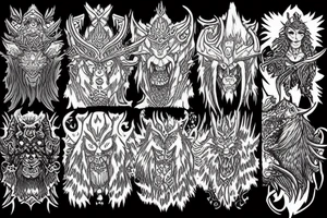 world of warcraft wow druid blizzard tattoo idea