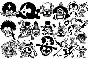 ace from one piece tattoo idea