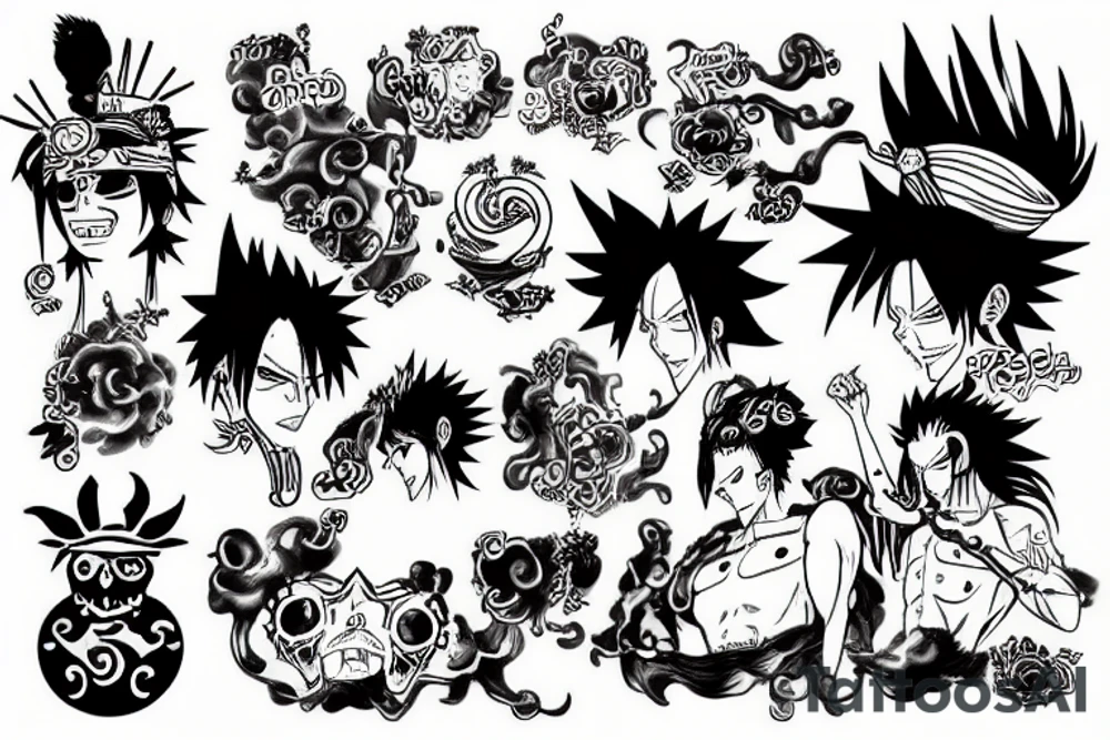 portgas d ace tattoo idea