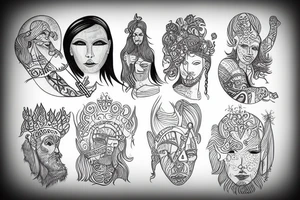 Scandinavian God tattoo idea
