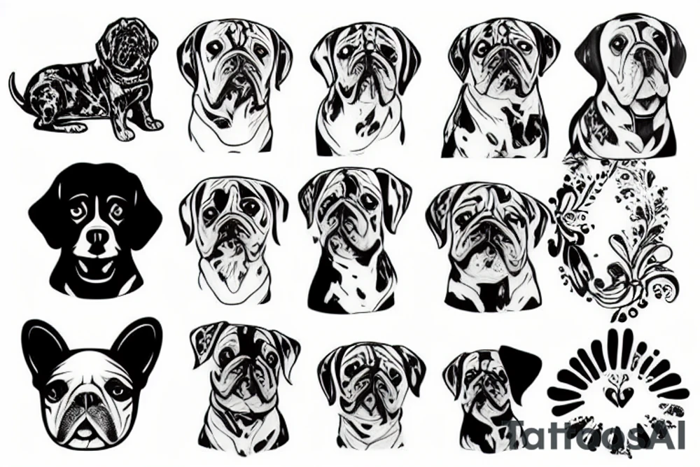Sex with dog tattoo idea