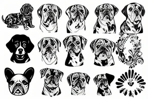 Sex with dog tattoo idea