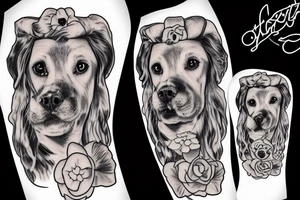 Sex with dog tattoo idea
