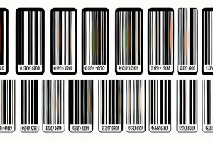 barcode and an eye tattoo idea